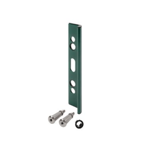 Anti-theft protection plate for Locinox keeps in RAL 9005