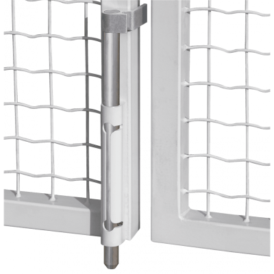 Hot-dip galvanized dropbolt in RAL 9005 - Quick Fix