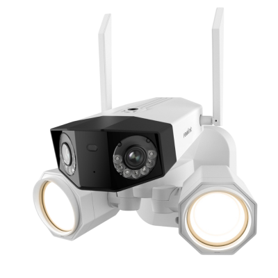 Reolink 4K Duo WiFi Floodlight Cam+64GB - 2.4/5Ghz Wi-Fi