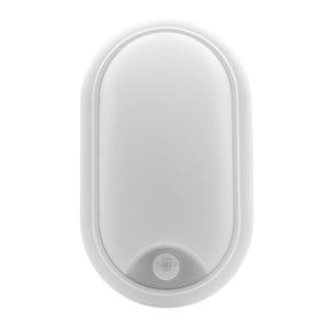 Ovia 15W IP54 LED Oval Bulkhead With PIR - CTA