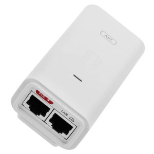 Ubiquiti PoE Injector 24V Gigabit 12W White