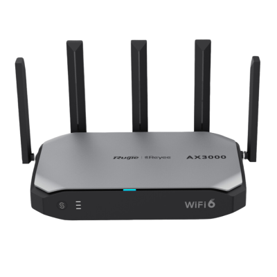 Ruijie AX3000 Dual Band enterprise-grade Wi-Fi 6 router, metal shell, 5 GE ports