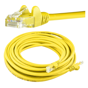 5.0 M CAT6 YELLOW PATCH LEAD