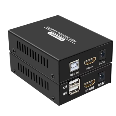 HDMI KVM 60 M Cat6 over ethernet Extender (40 M Cat5)