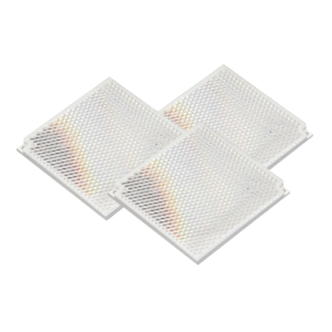 Fireray Hub Prism Long Range Kit, comprising 3 x reflective prisms,