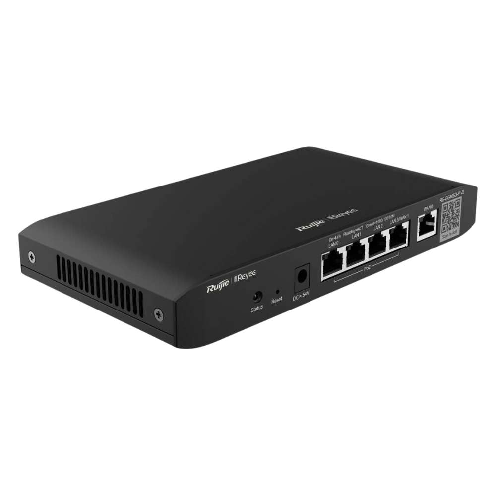 Ruijie 5-Port Gigabit  Cloud Managed  router(non-POE)